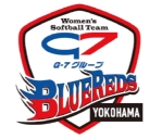 女子ソフトボール部「G7 BLUE REDS YOKOHAMA」ロゴ